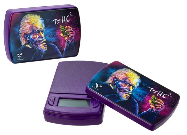 V-Syndicate ScaleBud SB-100T Travel Scale 100g Digitalwaage dunkellila "T=HC2 Classic"  (0,01g)